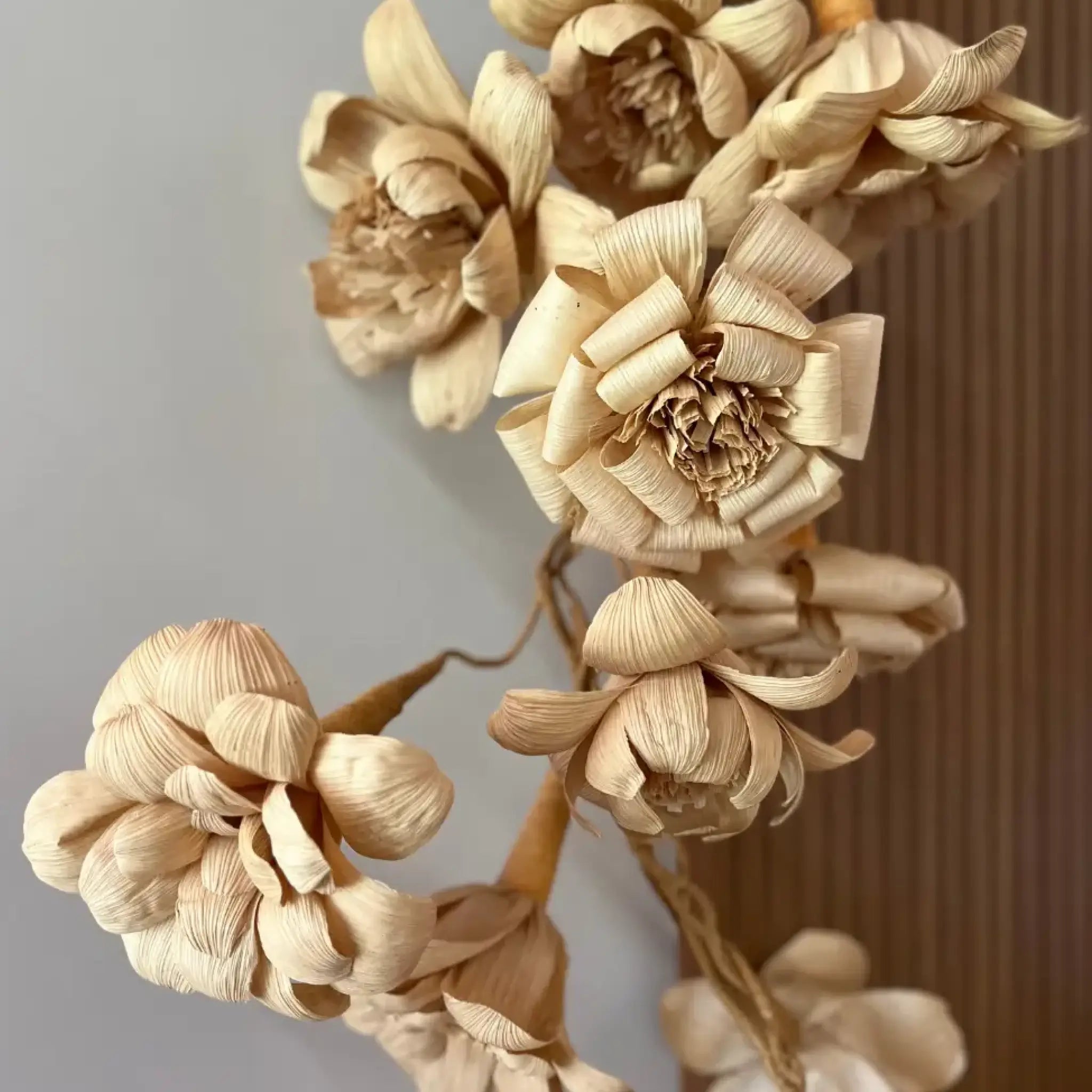 Flores de Palha e Arranjos