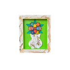 Quadro de Parede com Flores - 30x25
