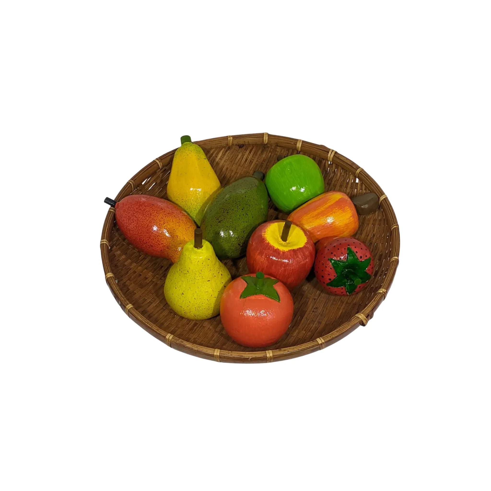Kit 10 Frutas Artesanais - Madeira
