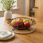 Fruteira de Mesa Oval - Rústica - Ateliê Vó Adélia
