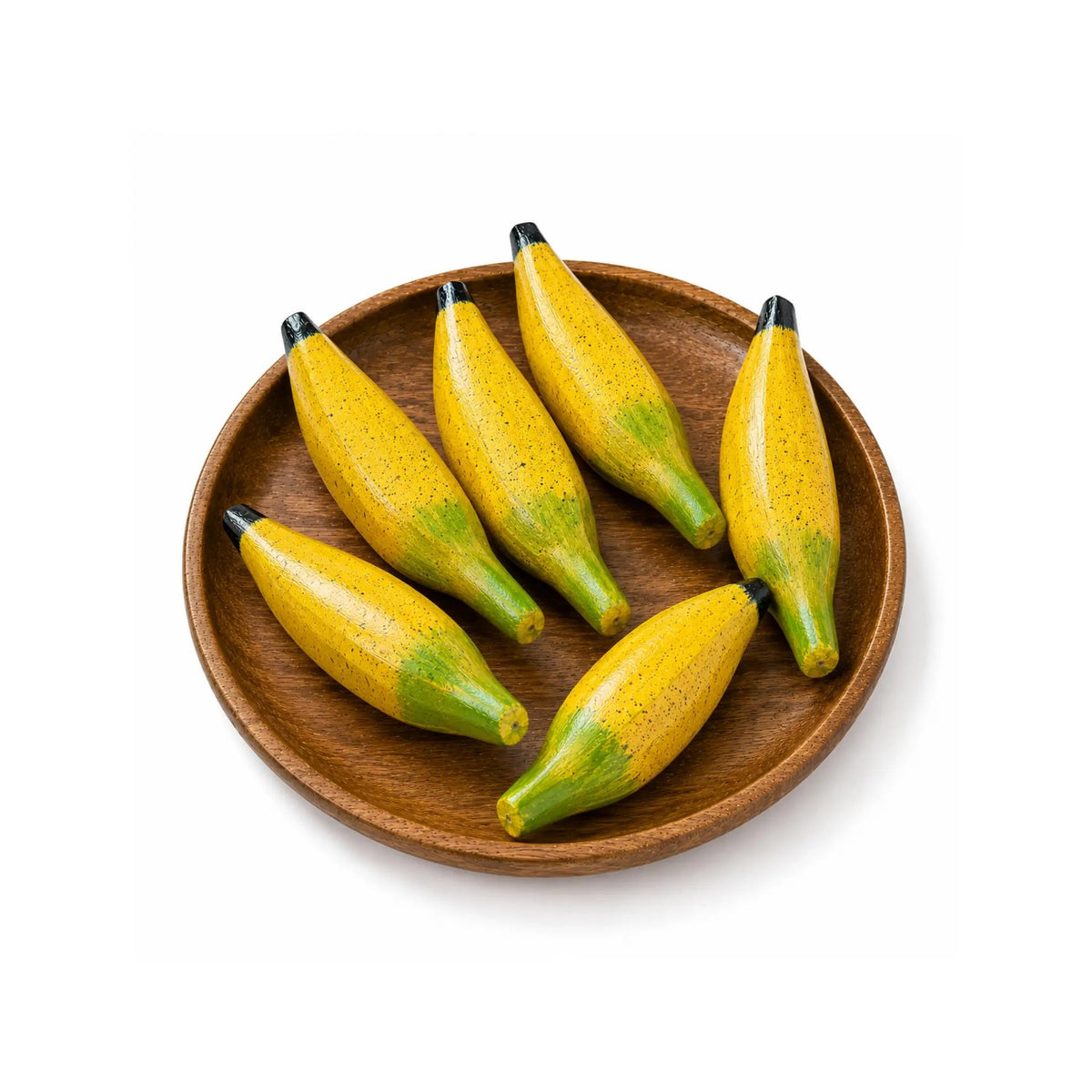 Kit 6 Frutas Decorativas - Madeira - Ateliê Vó Adélia