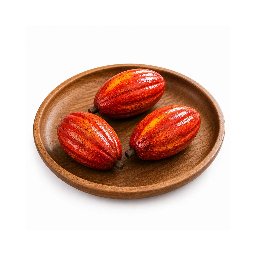 Kit C/3 Cacau Decorativas - Madeira - Ateliê Vó Adélia