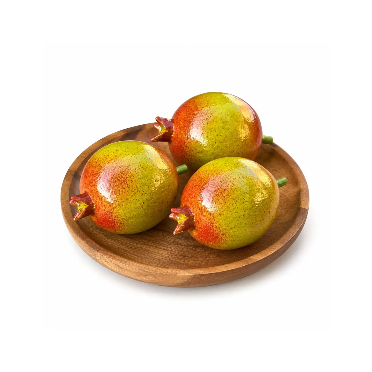 Kit C/3 Frutas - Madeira - Ateliê Vó Adélia