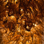 Luminária Ninho de Guacho - Palha - Ateliê Vó Adélia