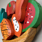 Quadro de Parede Ânfora de Frutas - 16x18x5 - Ateliê Vó Adélia