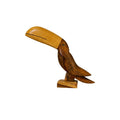 Tucano de Madeira Escultura Decorativa - 15x19 - Ateliê Vó Adélia
